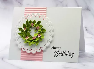 A Simple Design for Homemade Birthday Card Ideas - Kittie Kraft